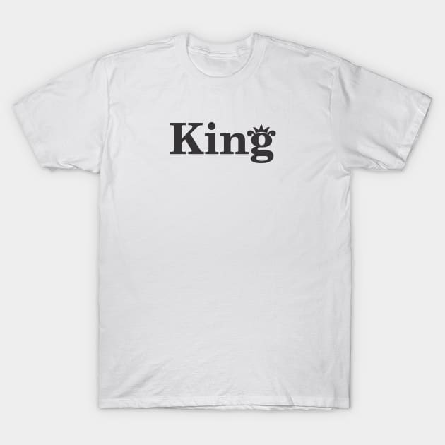 King Design T-Shirt by sahdieng